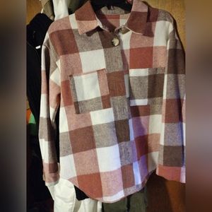 Small size button up shirt still with original tag #campinggear #coldweather